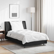 Set Coperta Invernale 2 pcs Bianco 155 x 220 cm Microfibra