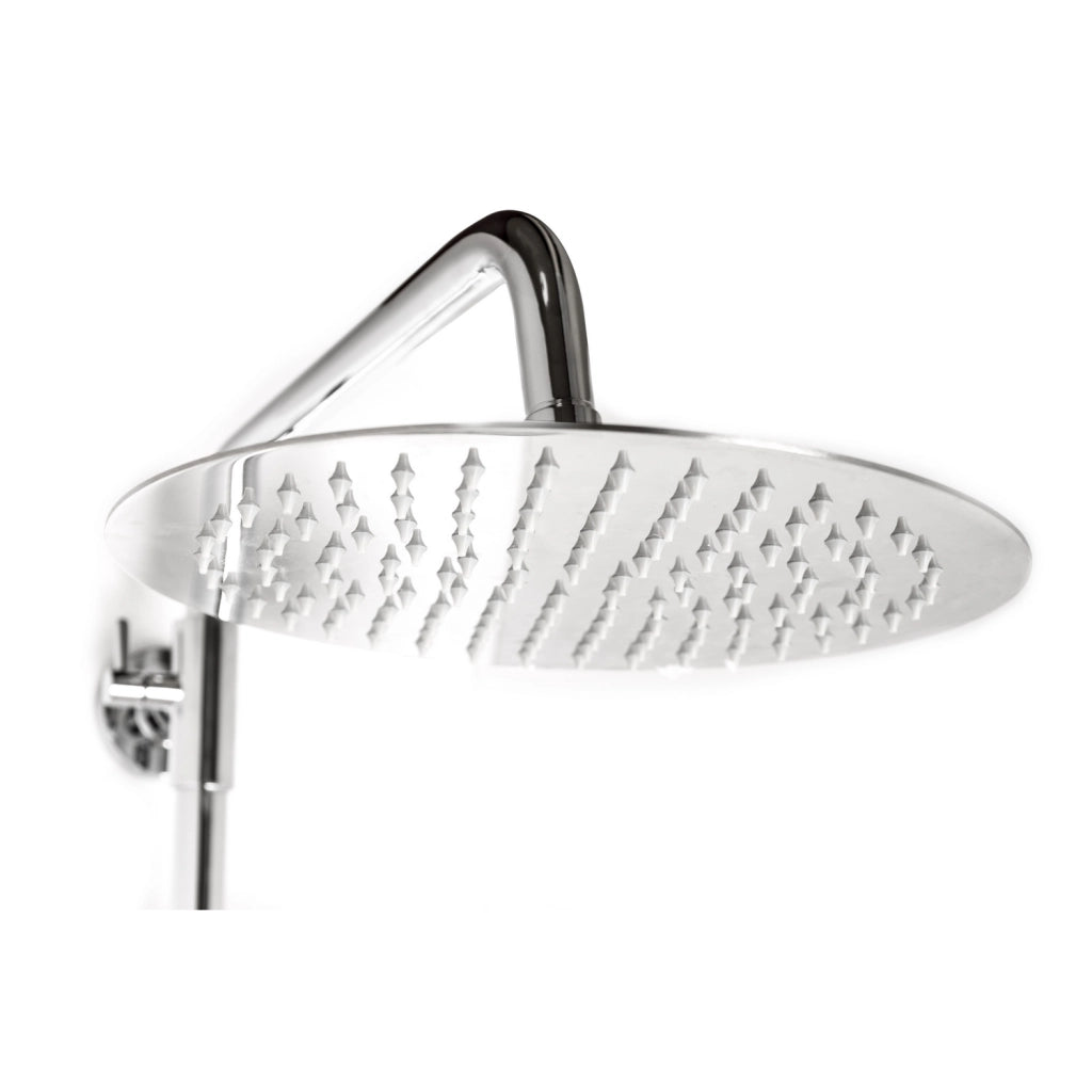 Soffione Doccia tondo Cromo in Acciaio inox Mod. Smart