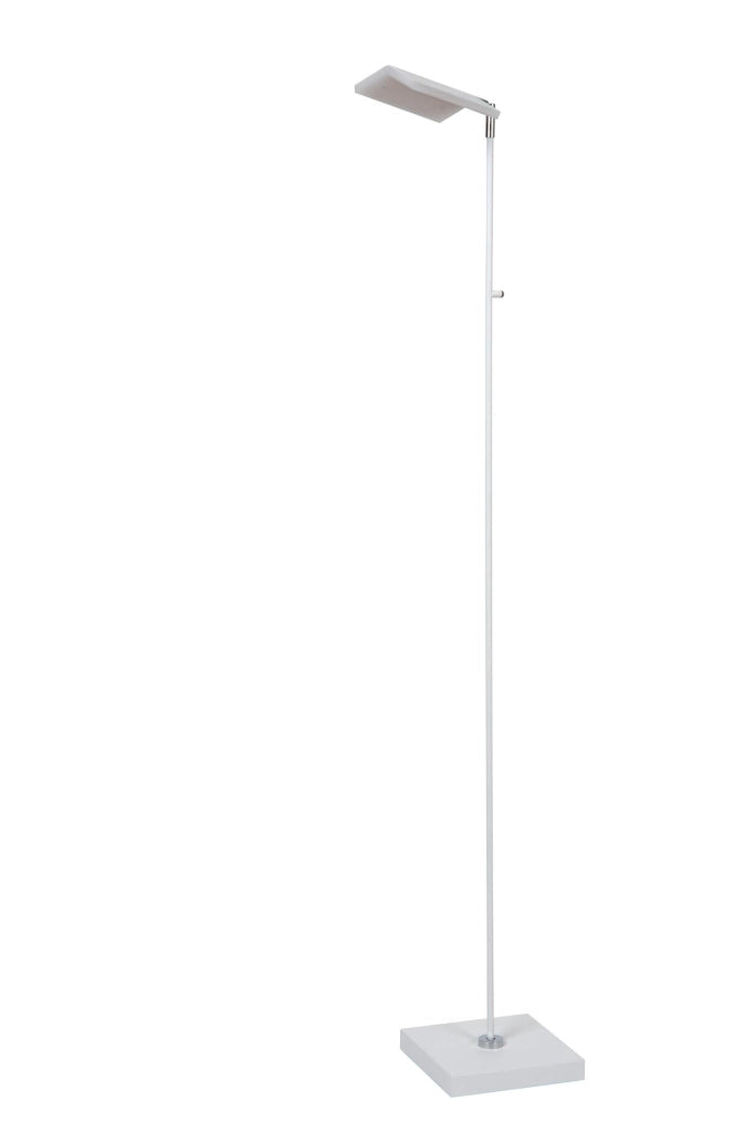 Lampada da terra LED AARON bianca 10W Lucide