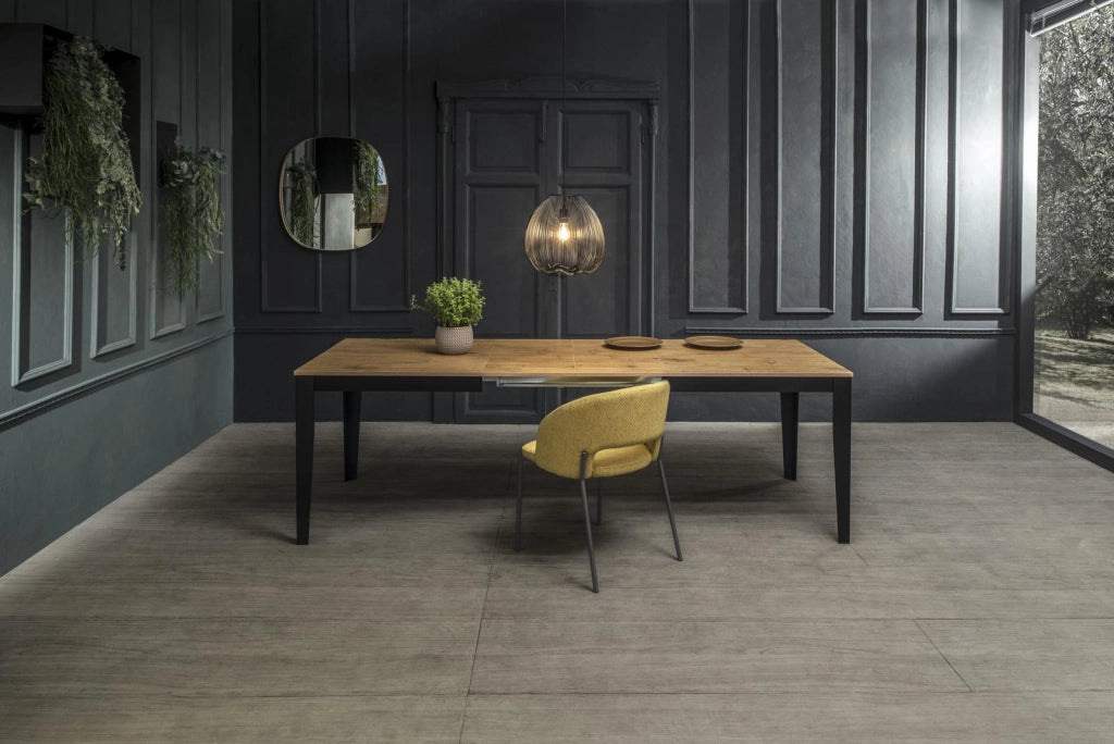 Tavolo Allungabile 130/290x80x76 cm in Melaminico Big Naturale