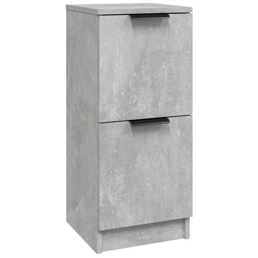 Credenza | Madia | Buffet da pranzo | Armadio da pranzo Grigio Cemento 30x30x70 cm in Legno Multistrato