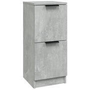 Credenza | Madia | Buffet da pranzo | Armadio da pranzo Grigio Cemento 30x30x70 cm in Legno Multistrato