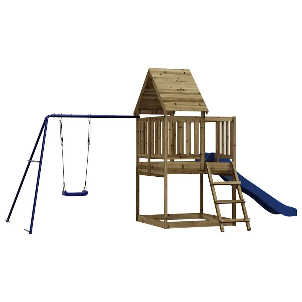 Set da Gioco da Esterno in Legno di Pino Impregnato 3155938