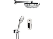 Set doccia con soffione, miscelatore e doccino - serie vanity