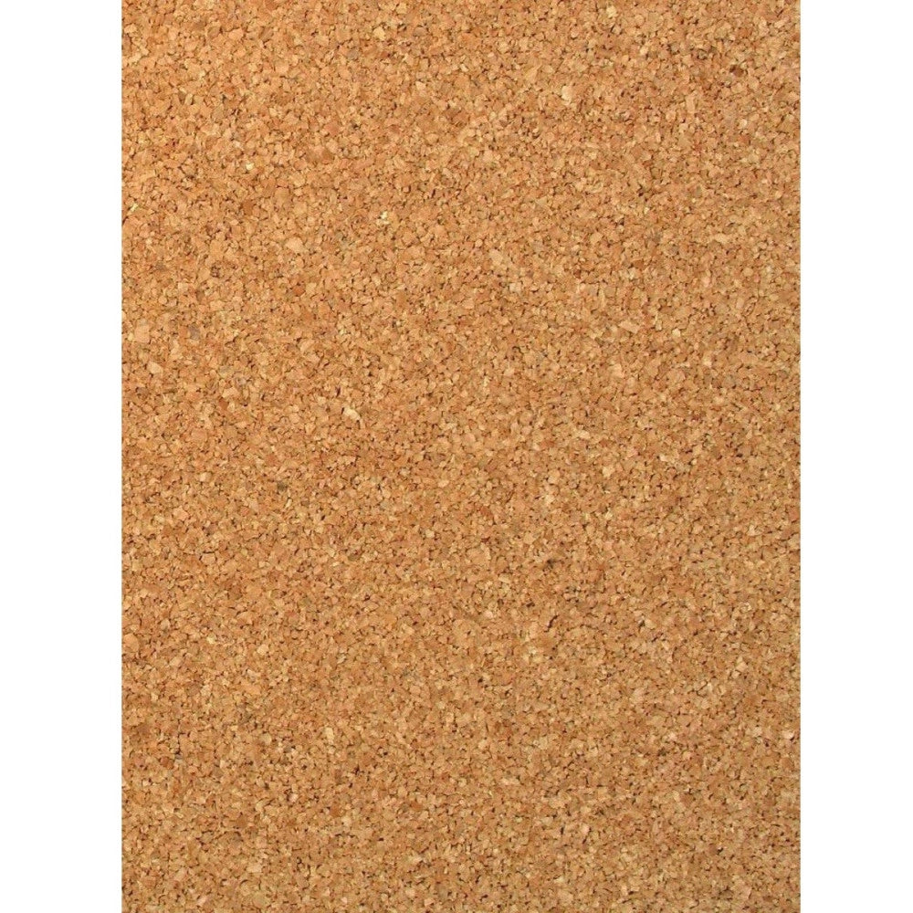 Trade Shop - Set 3 Pezzi Pannello Sughero 15x20cm Pannelli Foglio Pressato Spessore 3mm Legno -