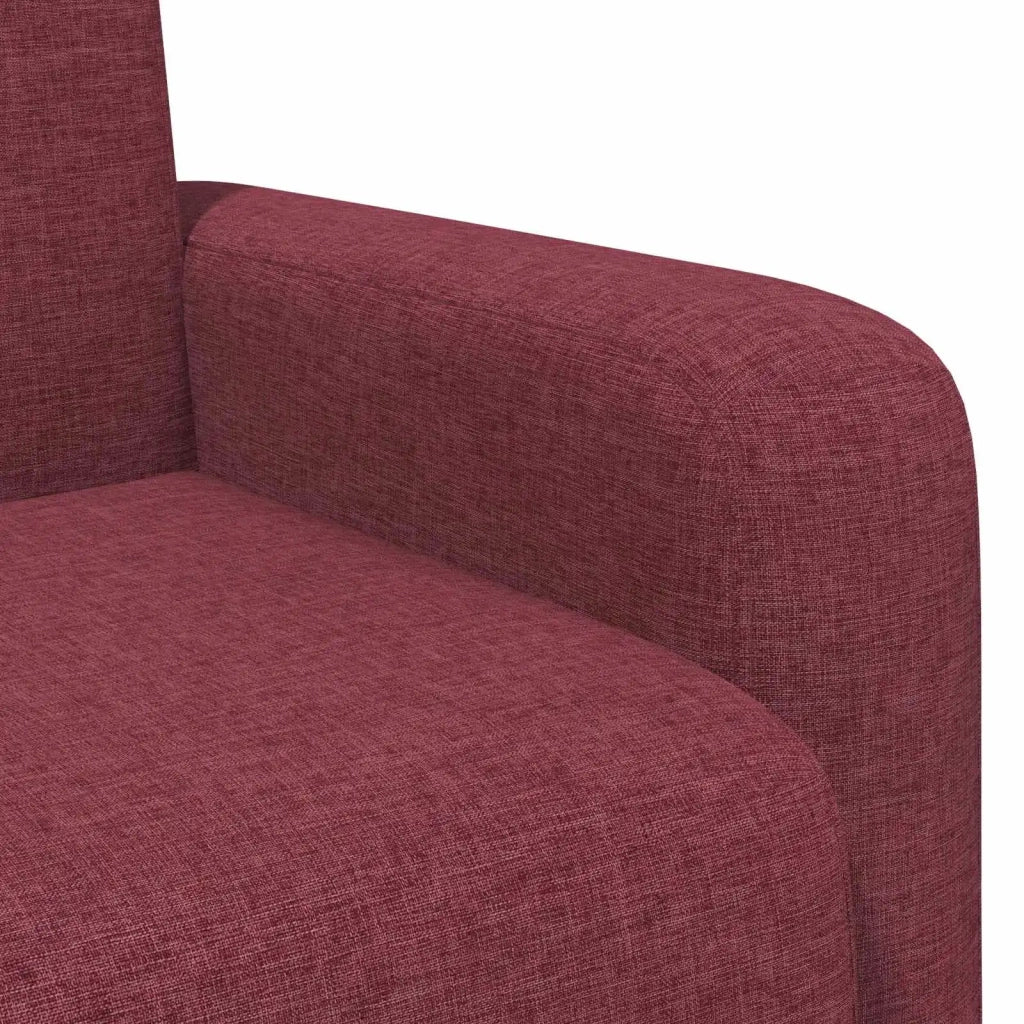 Poltrona Rosso Vino Tessuto 42042419