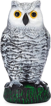 Uccellomimo con becco - 265 cm ombrello in plastica per spaventare gli uccelli - Strumenti per caccia agli uccelli - Falso gufo per spaventare gli uccelli all'aperto - per giardini e fattorie
