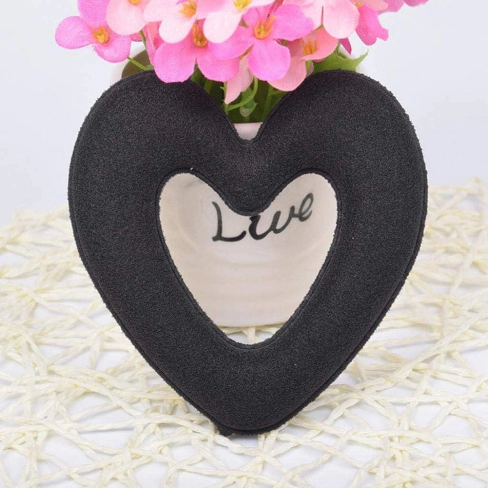 Trade Shop - Chignon A Forma Di Cuore Con 5 Forcine E 2 Codini Per Capelli Acconciatura Moda -