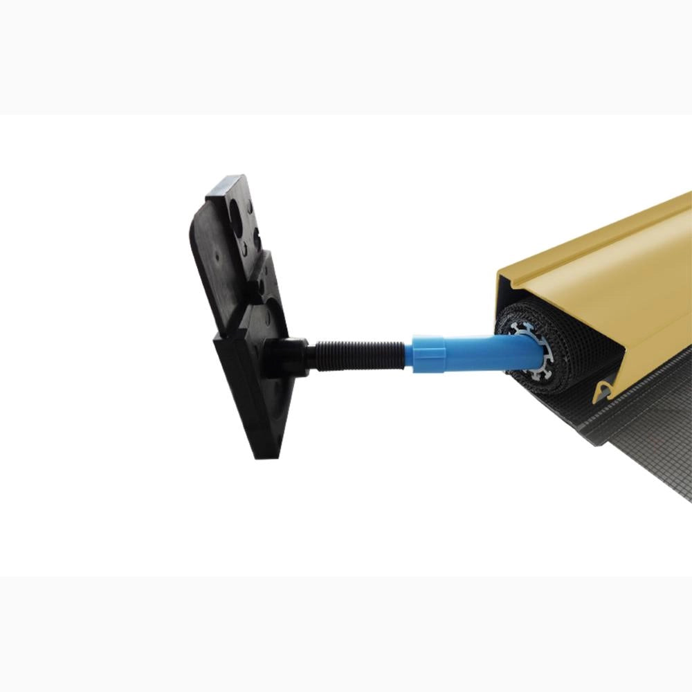 Zanzariera a Rullo Verticale in Fibra di Vetro Riducibile 80x170H cm Telaio Alluminio MARRONE