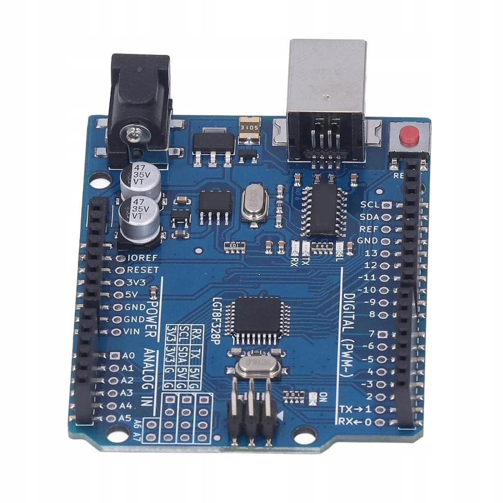 Modulo ACS A1 ATMEGA328 per Arduino UNO – Microcontrollore ATMEL ATMEGA328P-AU, Supporto USB-UART CH340