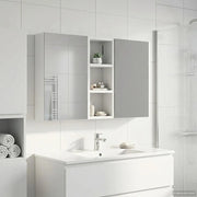 Set di Armadi da Bagno con lo scaffale 3 pcs 80 x 10,5 x 50 cm 3403648