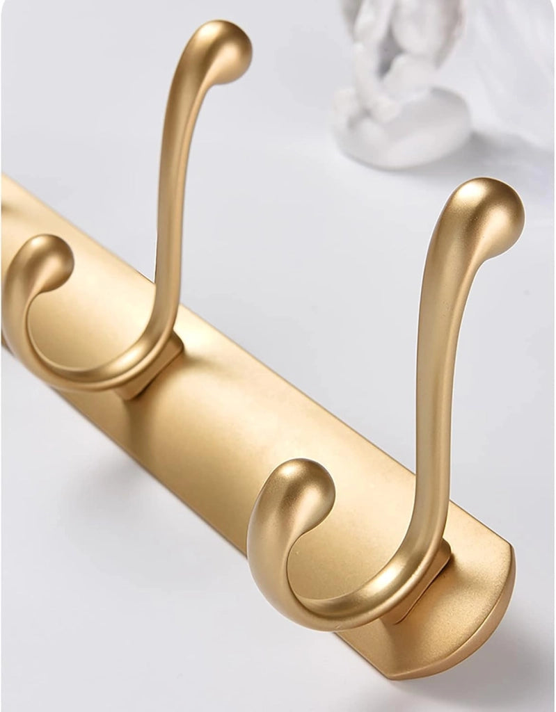 Appendiabiti/Gancio Appendiabiti per Guardaroba/Luce di Lusso Oro Ingresso a Parete Porta, Ingresso Posteriore Portico Scarpiera Fila Gancio (Dimensioni: 39 cm)