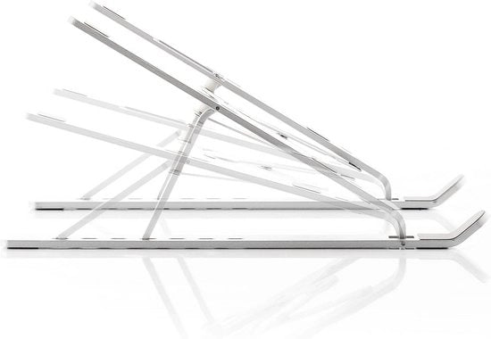 Supporto Portatile per Laptop e Tablet con 7 Angolazioni e Piastra Antiscivolo in Silicone
