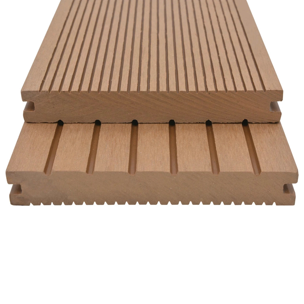 Pavimento da Deck 78 pcs Teak riciclato WPC 3444751