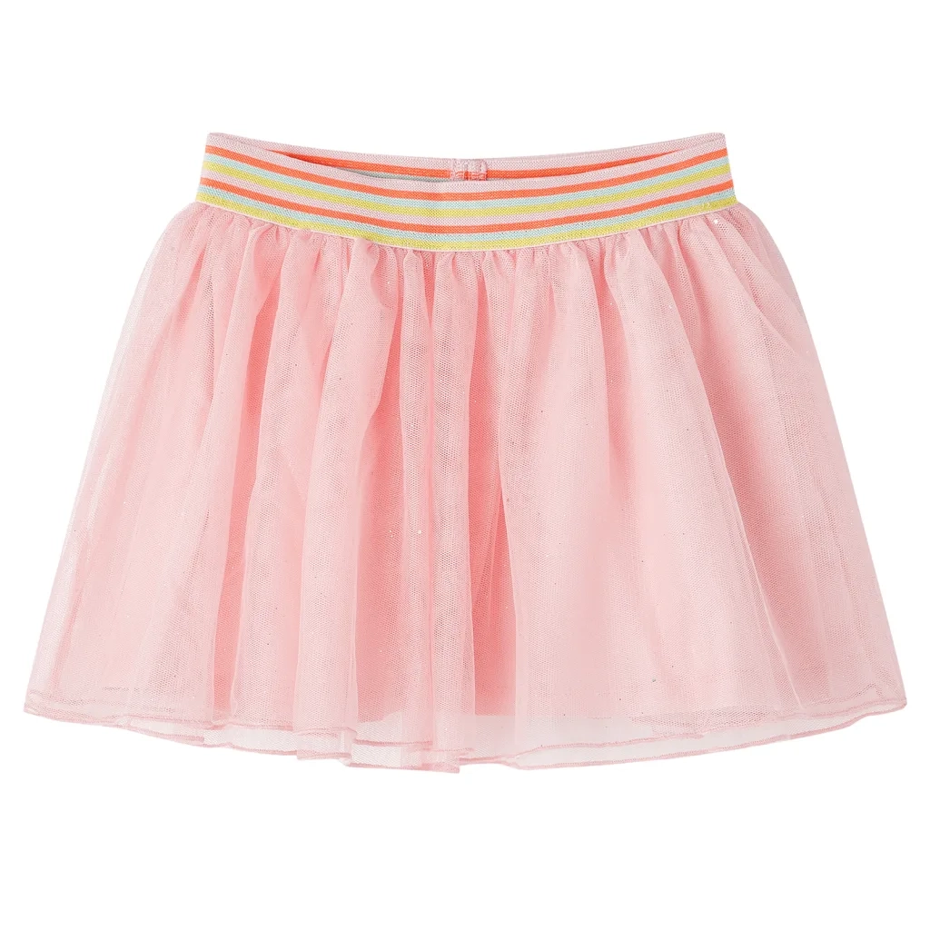 Gonna da Bambina con Tulle Rosa Chiaro 116cod mxl 84007