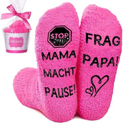 Regalo per la Mamma - Calze divertenti - Personalizzabili - Cadeau di Matrimonio - Cadeau di Compleanno - Materiale soffice e comodo