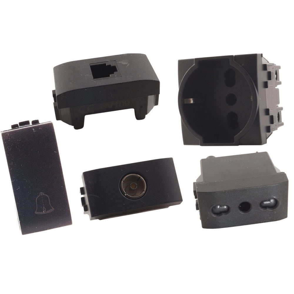 Trade Shop - Serie Living International Compatibile Apparecchi Di Comando Moduli Prese Interr -