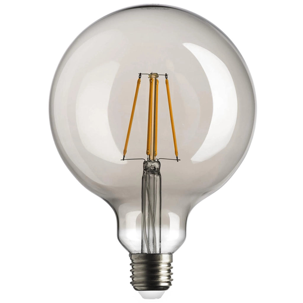 Lampadina G125 globo E27 LED 12W resa 120W lampada palla vetro luce 4000K decorativa pub bar locali taverna