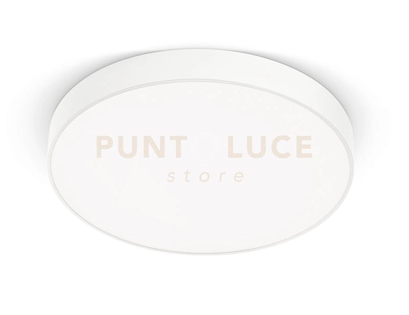 GPL301N- PLAFONIERA IN ALLUMINIO BIANCA A LED 4000K 4329LM 50W D.50CM