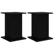 Supporto per piante | Sostegno per piante 2 pz Nero 30,5 x 30 x 43 cm