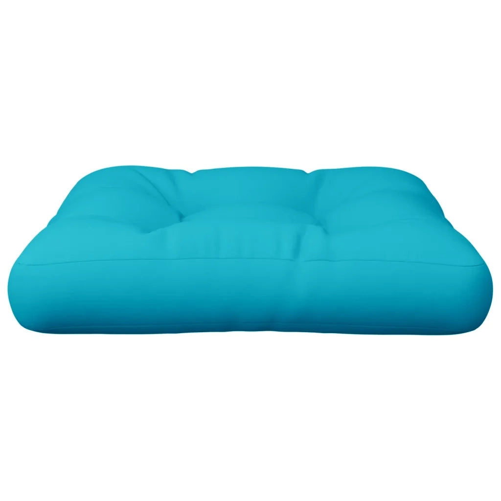 Cuscino per Pallet Turchese 50x50x12 cm Tessuto 360446