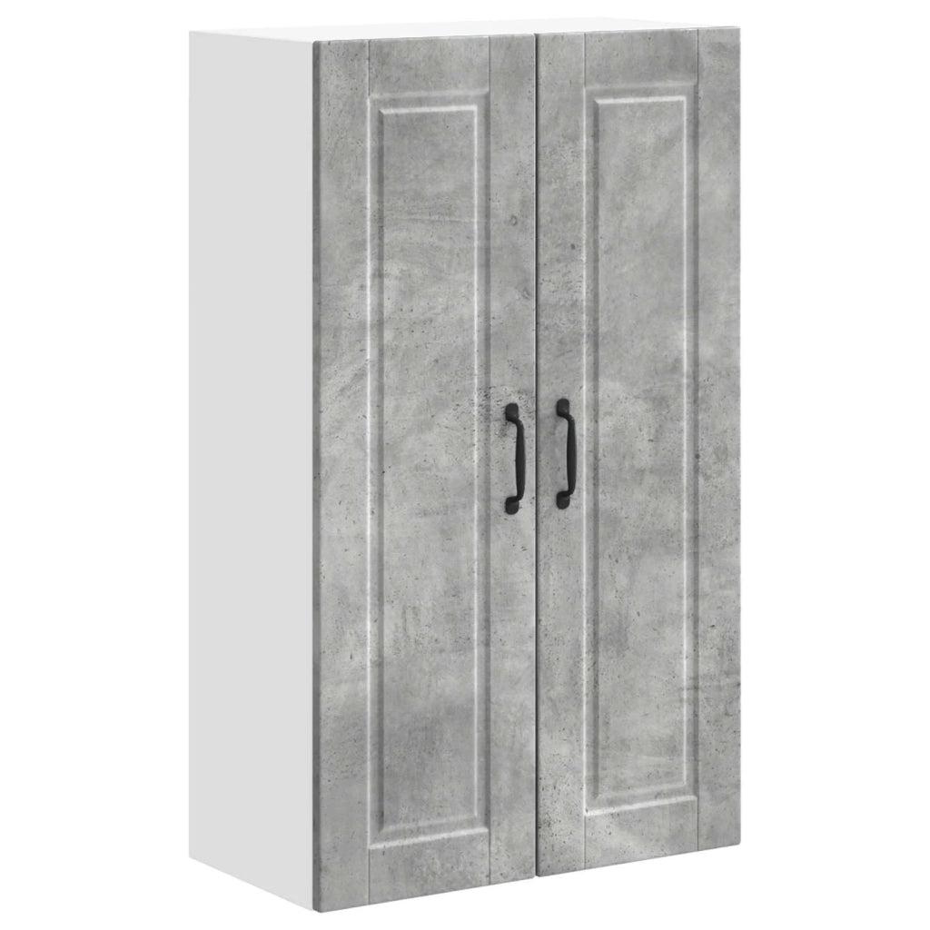 Armadietto a muro PORTO Grigio cemento 60 x 31 x 100 cm