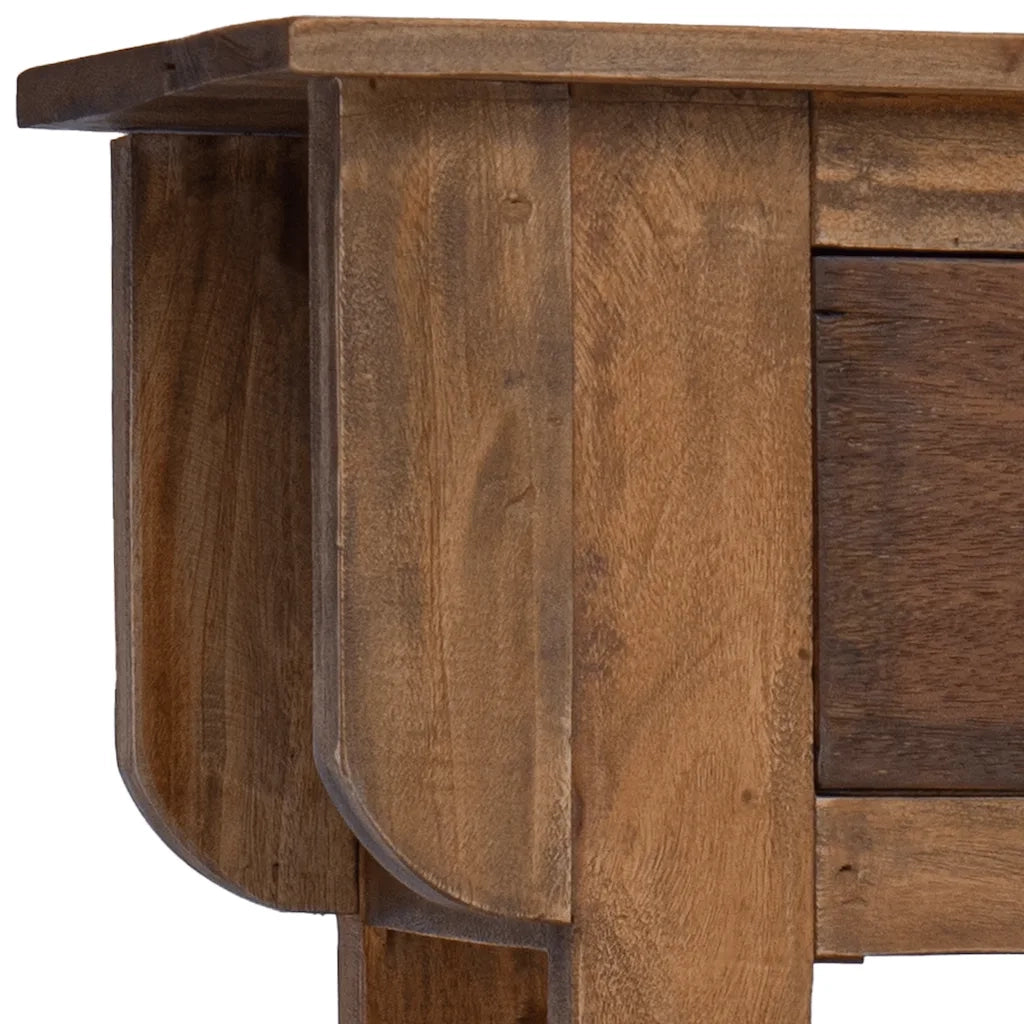 Consolle in Legno di Recupero Misto 80x35x80 cm 244509
