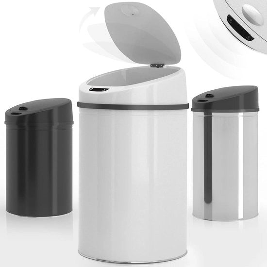 Cestello automatico con sensore - 30 a 60 litri in acciaio inox o acciaio galvanizzato