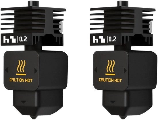 Kit di Blocco di Riscaldamento Hot End per Stampante 3D - 2 Pezzi H2D Hotend Kit