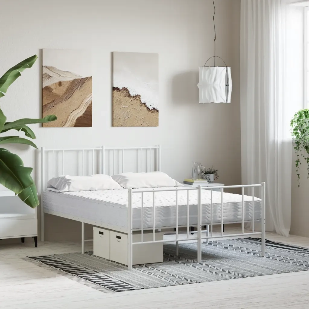 Materasso in Schiuma-Materasso per Letto Bianco 140x200 cm Durezza H2 H3