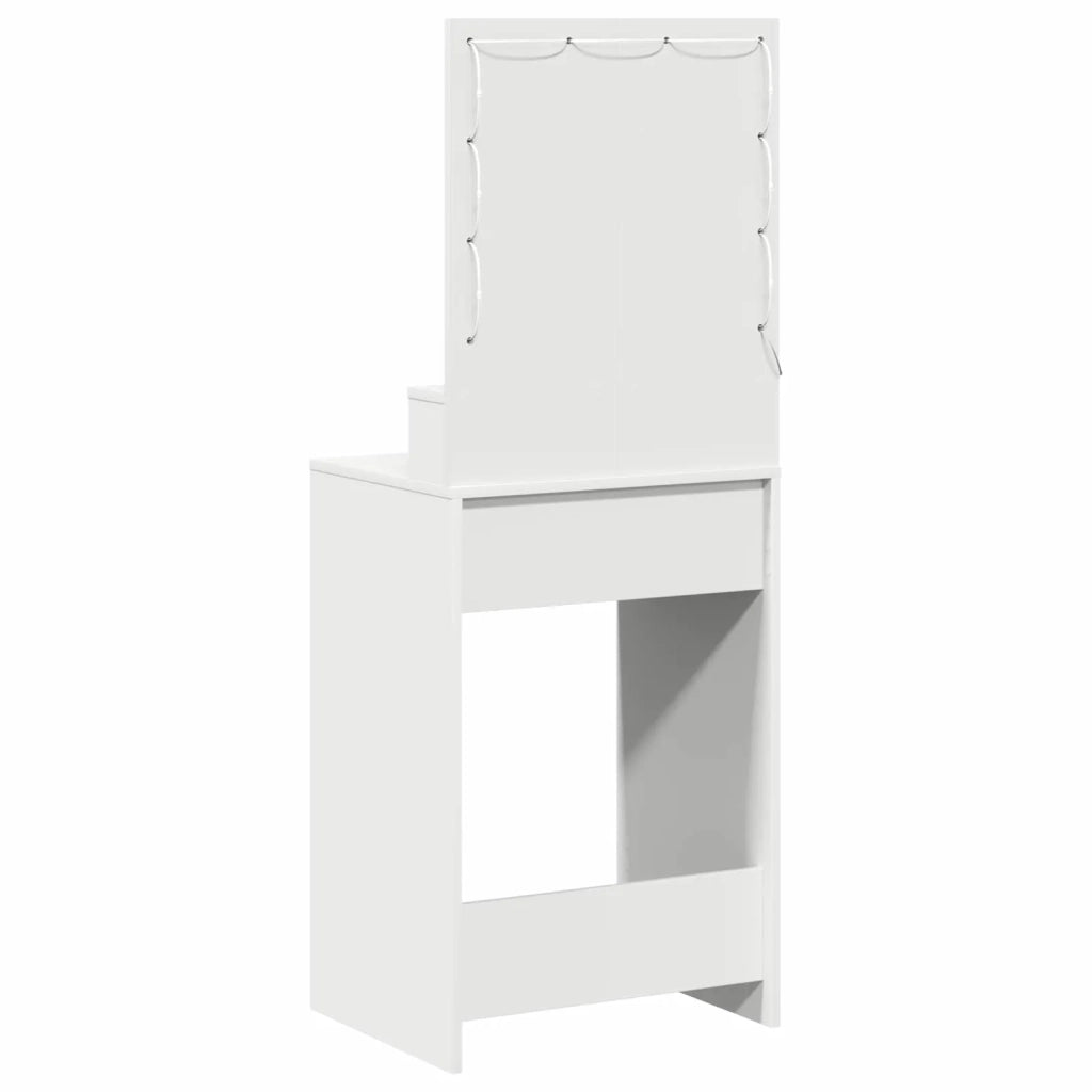 Toeletta | Tavolo da Trucco Bianco 50 x 41 x 135 cm Legno multistrato