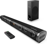 Sistema Home Cinema 2.1 190W - Barra Sonora - Supporto Ottico - HDMI - Bluetooth - Altoparlanti - Subwoofer - Nero