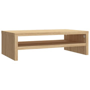 Supporto per monitor in rovere Sonoma 42 x 24 x 13 cm legno ingegnerizzato marrone 02_0029219
