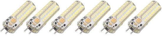 Lampada LED 7W GY6.35 per soffitto - illuminazione a 360 gradi - senza fiammella - rapida dissipazione del calore - protezione degli occhi - lampada ad incandescenza