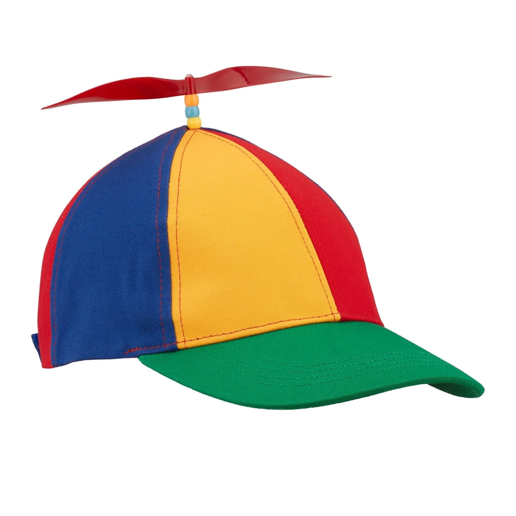 Cappellino con elica divertente regolabile carnevale festival 55 x 20 x 10 cm in cotone multicolore 13_0013999