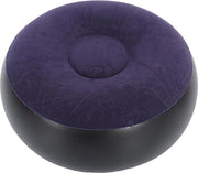 Sedia Inflatabile per Campeggio e Viaggio - Sedia Inflatabile con Piedistallo con Supporto per Piedi.