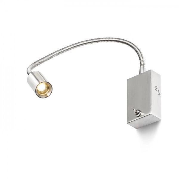 VERSA parete Nickel opaco 230V LED 3W 40° 3000K