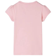 Maglietta da Bambina Rosa Chiaro 116 10576