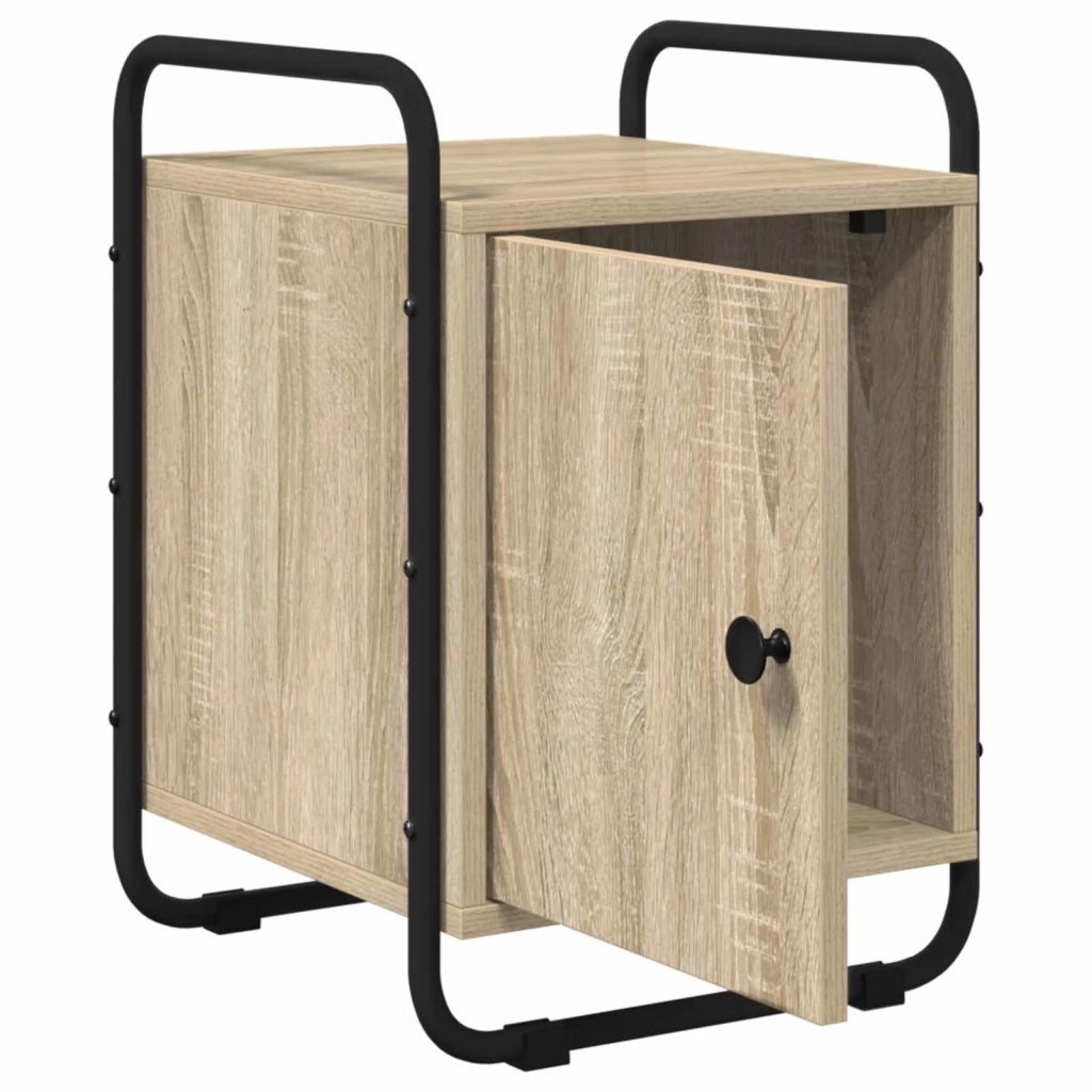 Armadio da Notte 2 pz Rovere Sonoma Legno ingegnerizzato 8007602
