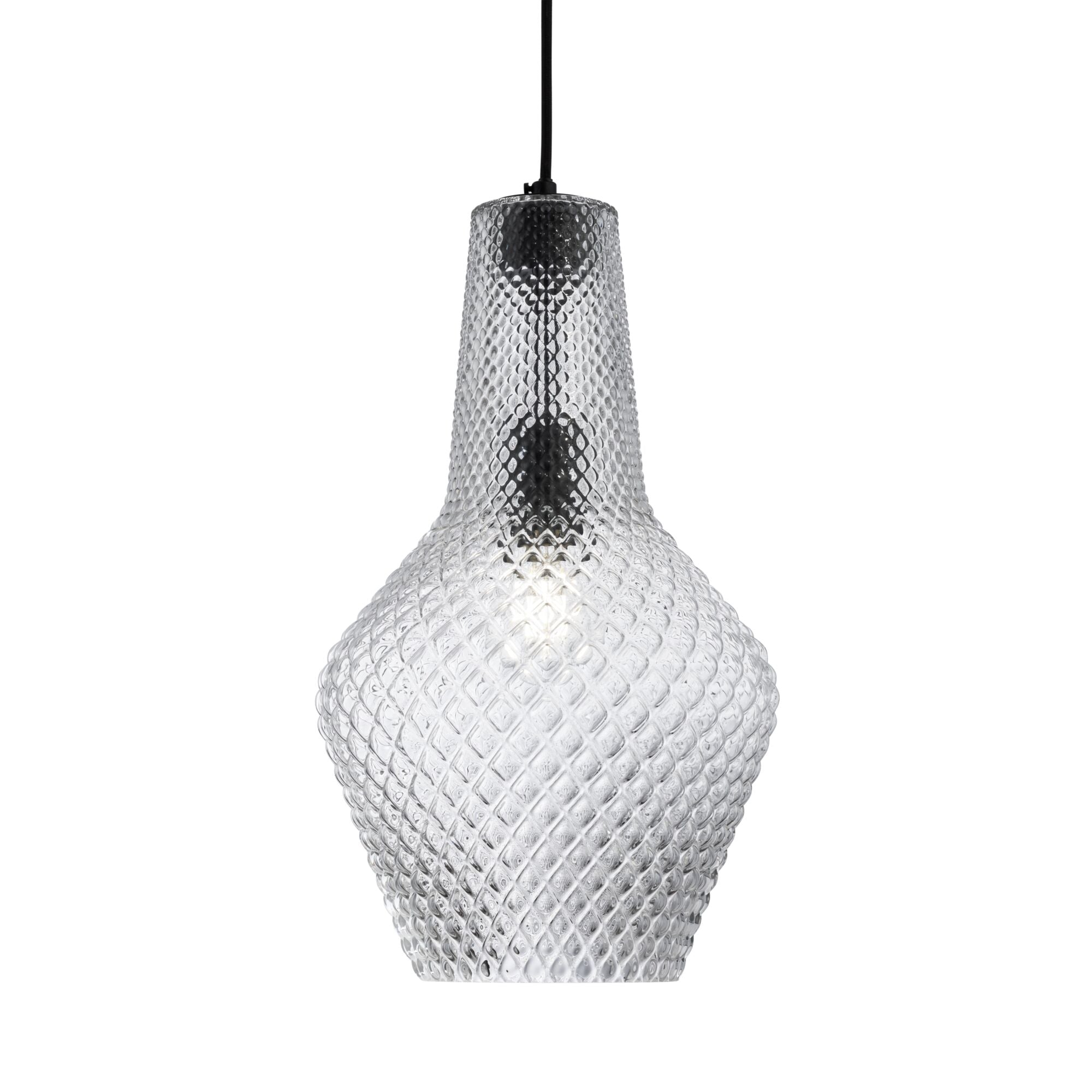 Lampada pendente Pendant in Metallo Tommy Nero