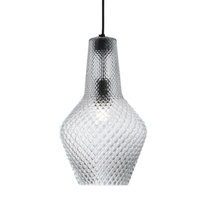 Lampada pendente Pendant in Metallo Tommy Nero