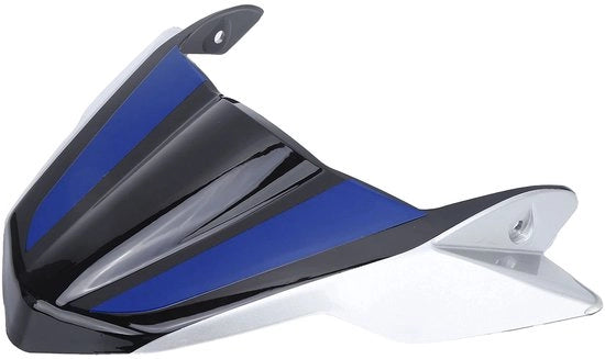 Vetro Anteriore Cup Winglet Difusore d'Aria Difensore del Vento ABS per Vetro Anteriore Vetro Anteriore Sostituzione per MT-09 FZ-09 2017-2020 (Blu)