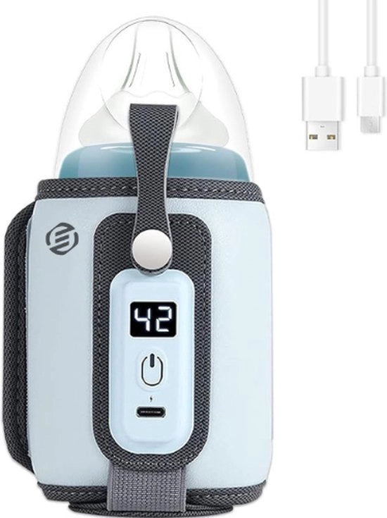 Flessenwarmer per viaggio - Thermoskan per neonati - Melkverwarmer per neonati - Flessenwarmer per neonati - Riscaldamento di liquidi - Alimentazione per neonati