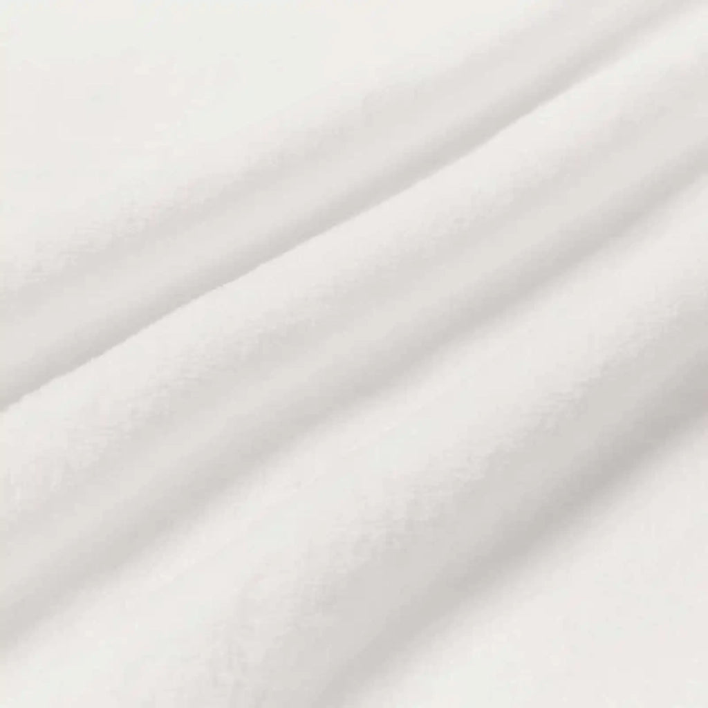 Coperte da Pile 6 pz Bianco 240 x 270 cm Panno