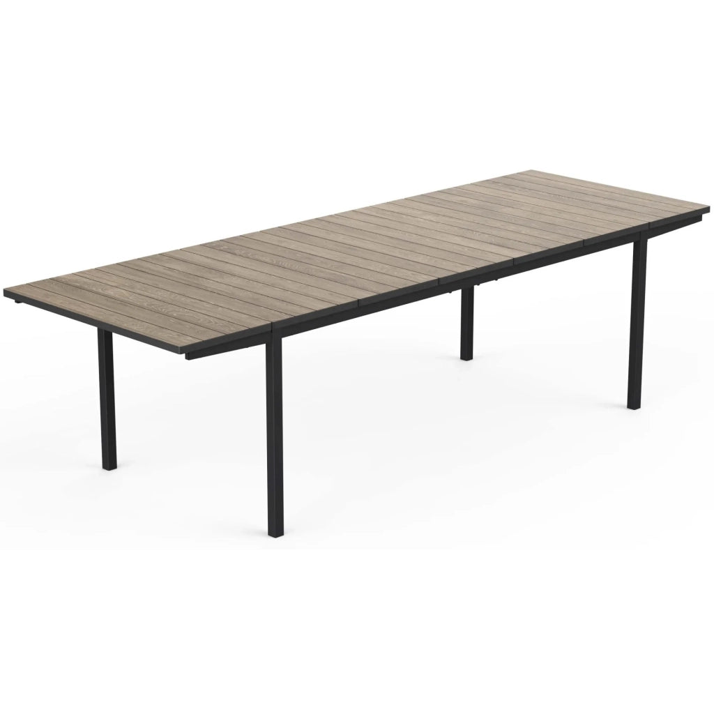 Keter TAVOLO PORTO NOVA 200/280X90XH75,4CM GRAFITE/LEGNO