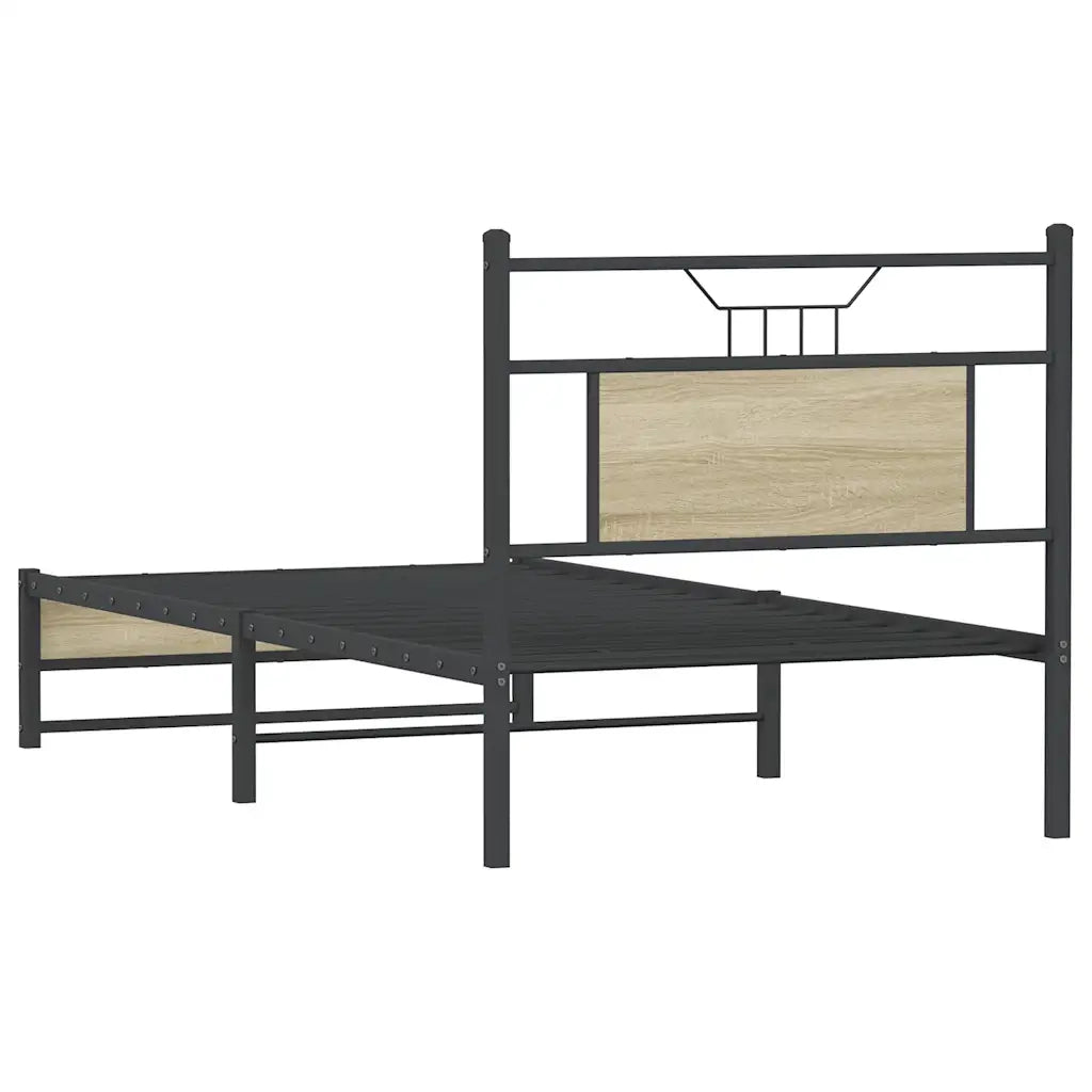 Giroletto senza Materasso Rovere Sonoma 80x200 cm in Truciolato 4106953