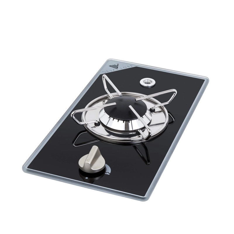 PIANOCOTTURA VETRO 1 FUOCO 365X200 GLASS HOB 1 BURNER