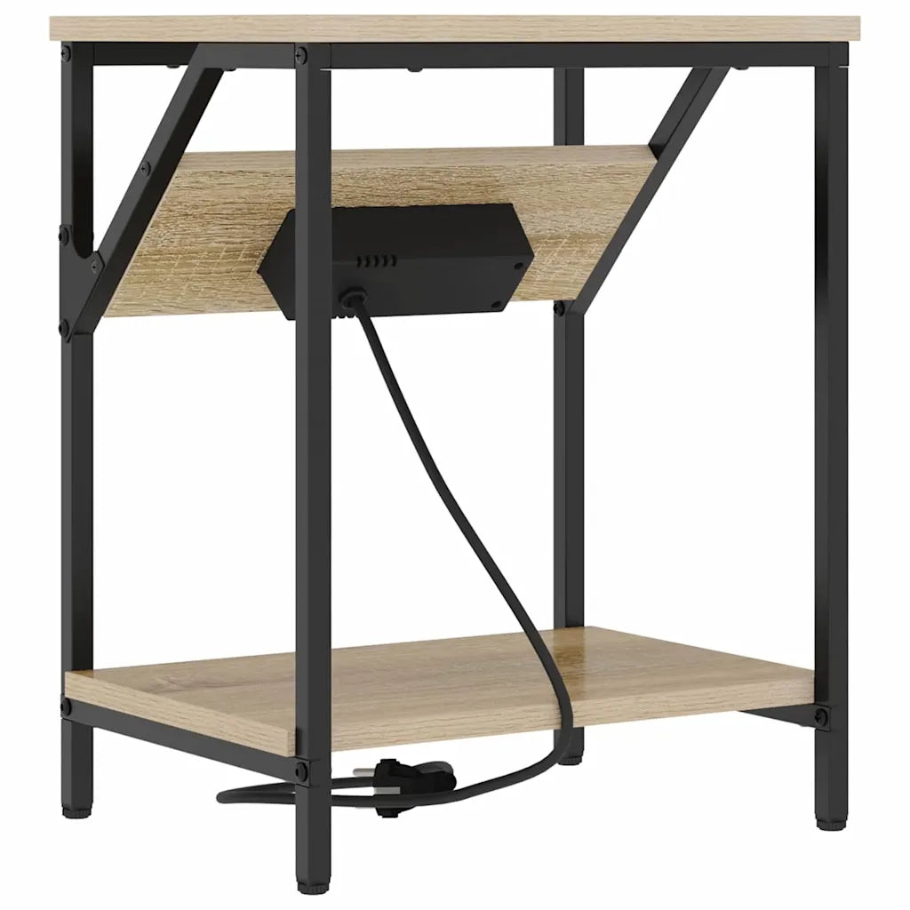 vidaXL Armadio da Notte rovere sonoma 38 x 30 x 48 cm