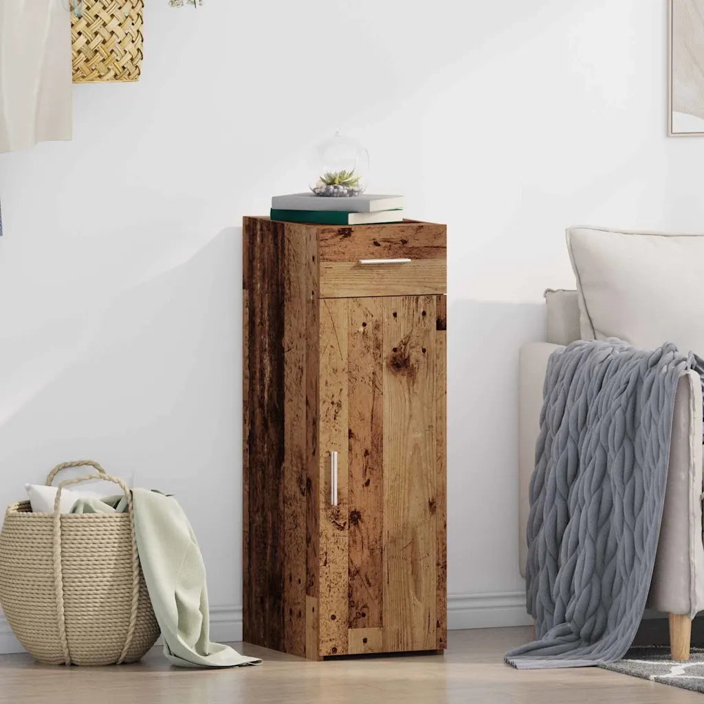 Credenza con cassetto Legno vecchio 30 x 42,5 x 93 cm 868749