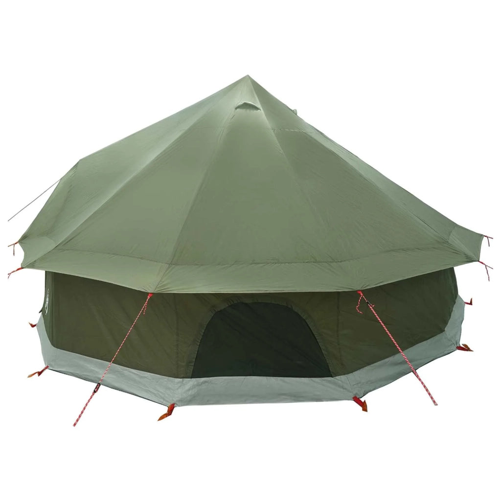 Tenda Tipi Verde Oliva 400 x 400 x 250 cm Poliestere e Acciaio 42029028